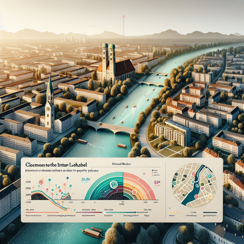 Einfluss der Isar-Nähe auf Immobilienpreise in München Altstadt-Lehel